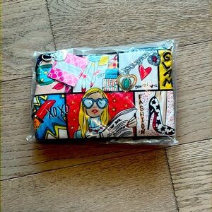 NWT Glam Girl Women's Crossbody Pouch w/strap